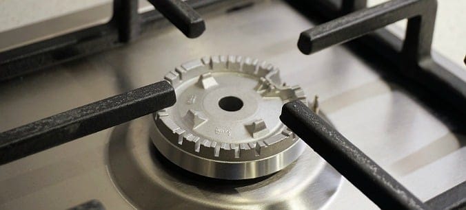 gas burner stove top